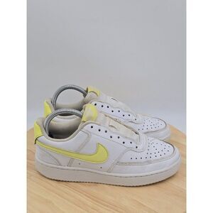 Nike Court Vision Low 'White Light Zitron' Women's Size 7.5 Skateboarding shoes